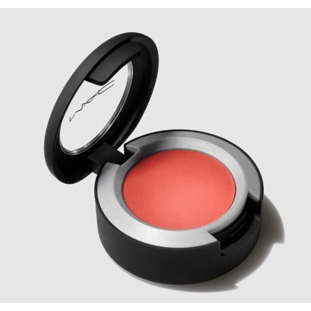 MAC SO HAUTE RIGHT NOW Eye Shadow ~Powder Kiss  Bright Blood Orange Matte~ New